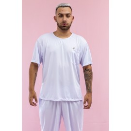 Scrub Comfy Dry Masculino Branco