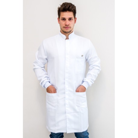 Jaleco Zircônia Branco Masculino