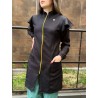 Jaleco Boho Preto