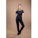Scrub Move Preto Feminino