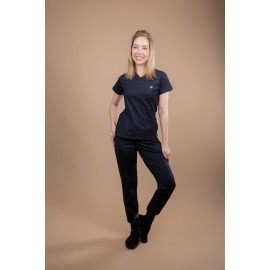 Scrub Move Preto Feminino