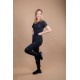 Scrub Move Preto Feminino