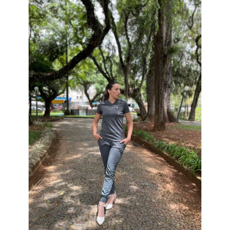 Scrub Move Preto Feminino