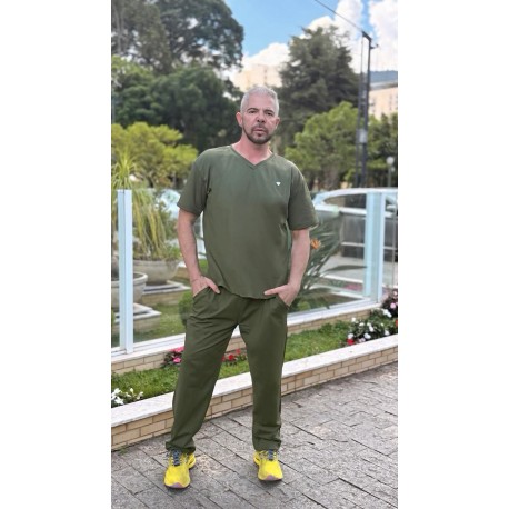 Scrub Move Preto Masculino