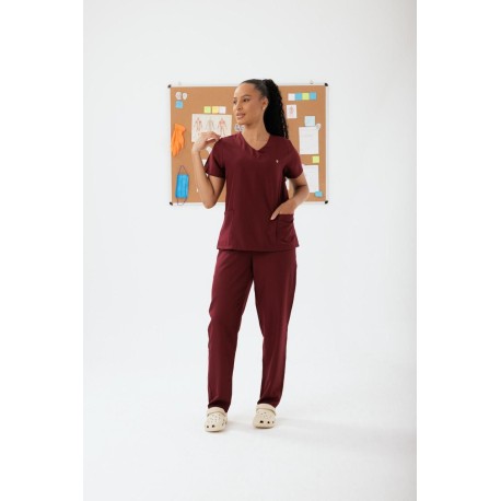Scrub Universitário Preto Masculino
