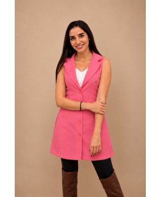 Jaleco Line Rosa