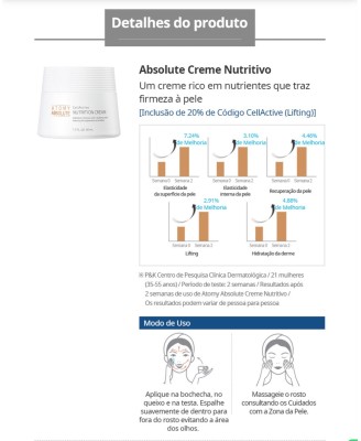 Nutrition cream Cellactive Átomy