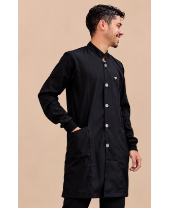 Jaleco Form Preto Masculino -  O queridinho dos estudantes
